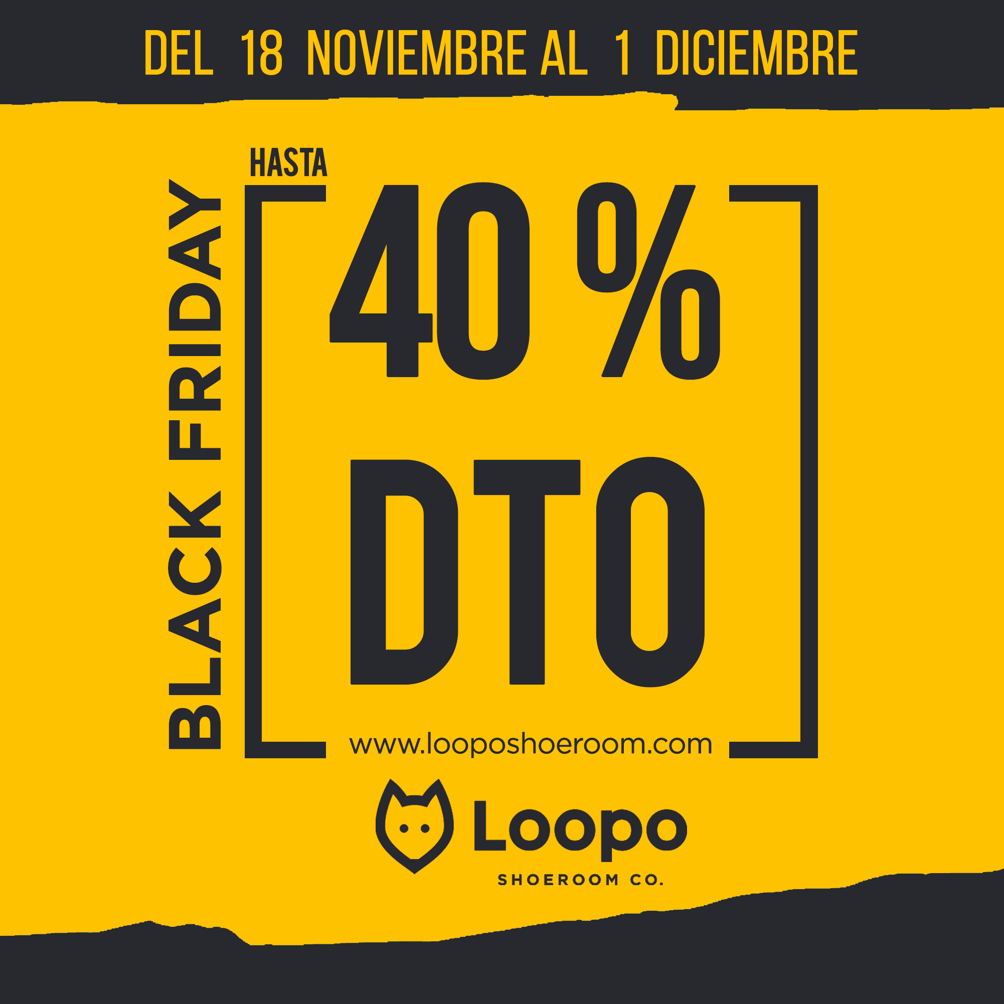 Descuentos hasta el 40%